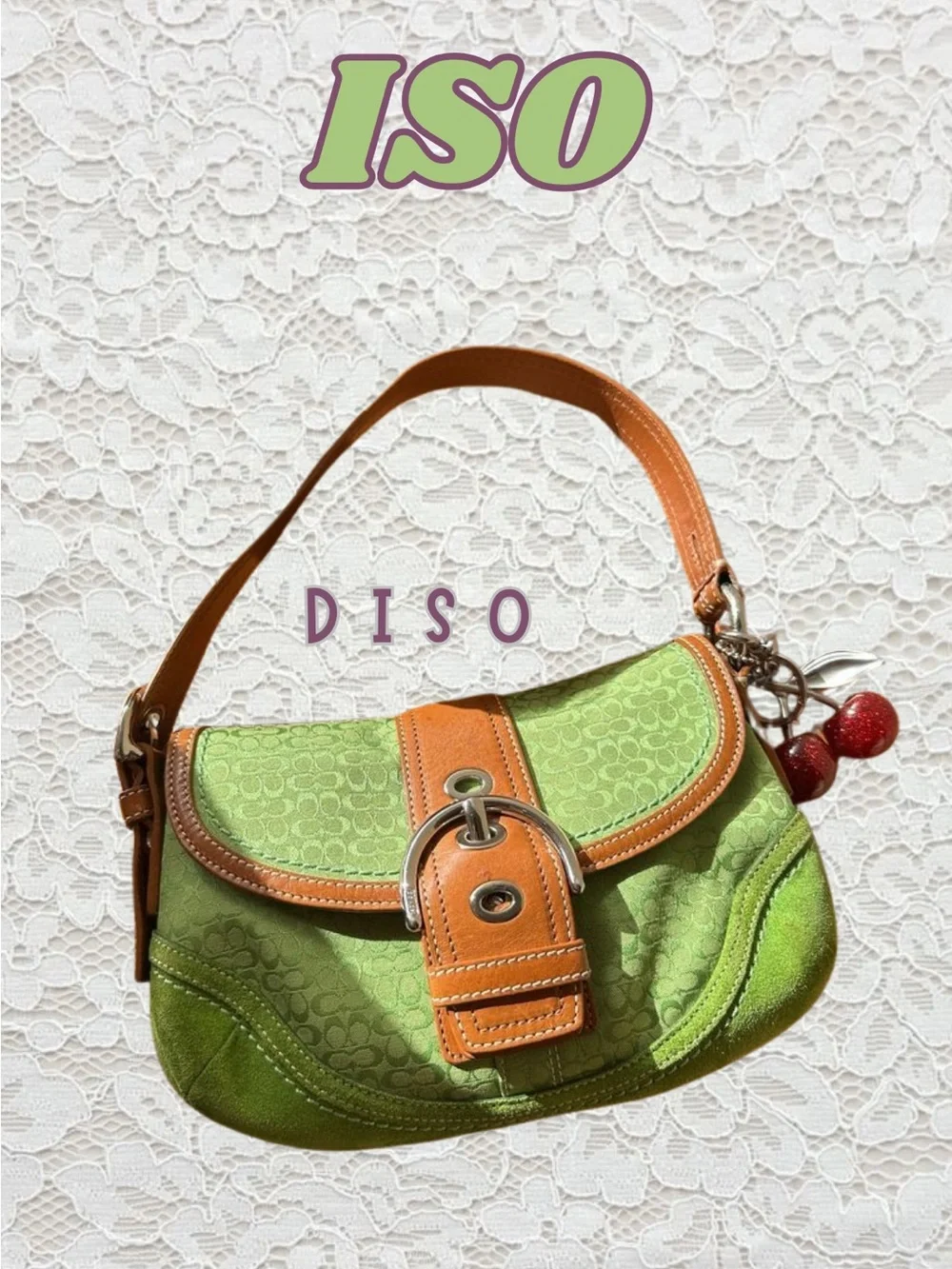 Coach Green Shoulder Bag IN SEARCH OF